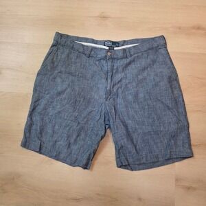 Polo‎ by Ralph Lauren Vintage Prospect Shorts Mens Size 40 Blue 100% cotton